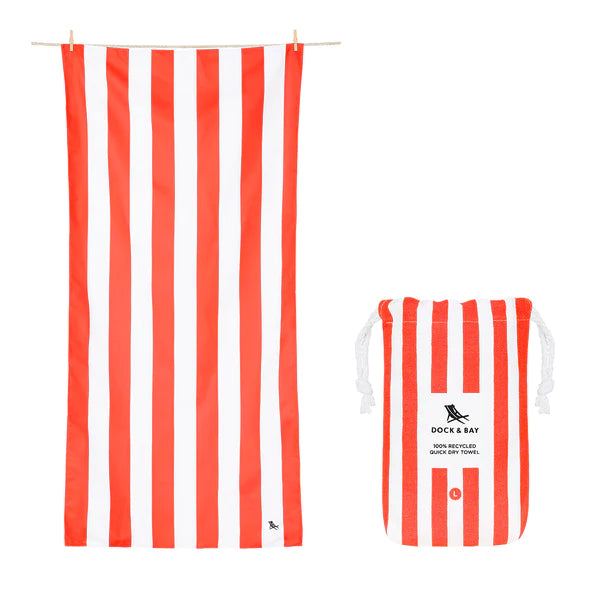 Quick Dry Towels - Waikiki Coral