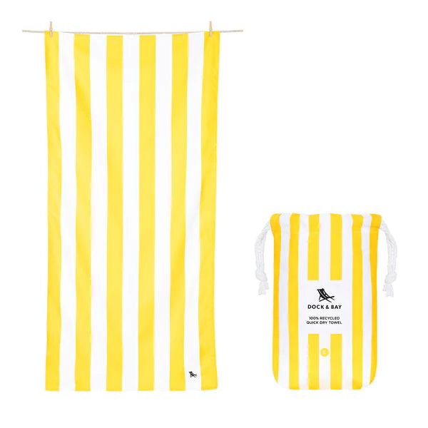 Quick Dry Towels - Boracay Yellow