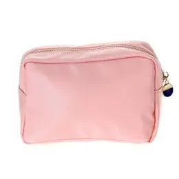 Nylon Round Cosmetic Bag