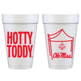 Ole Miss Styrofoam Cups