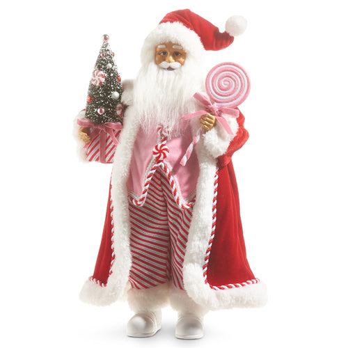 Peppermint Swirl Santa