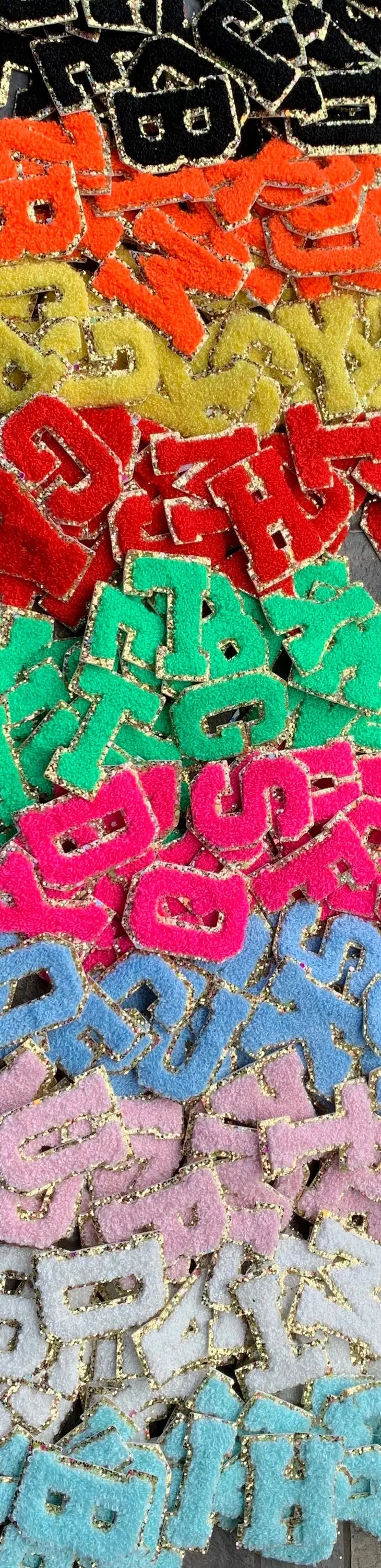 Self Adhesive Letter Patch