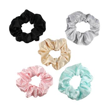 Satin Hair Scrunchies
