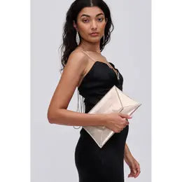 Cora Gold Clutch