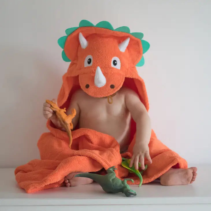 Dino Hooded Towel