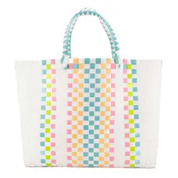 Sunrise Woven Tote