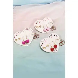 Rope Heart Studs