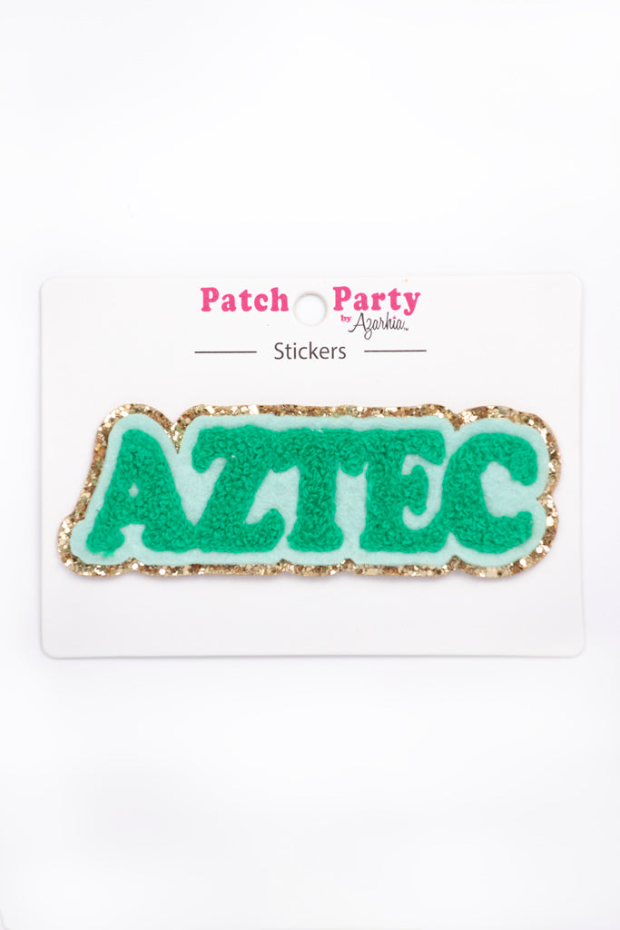 Aztec Chenille Sticker