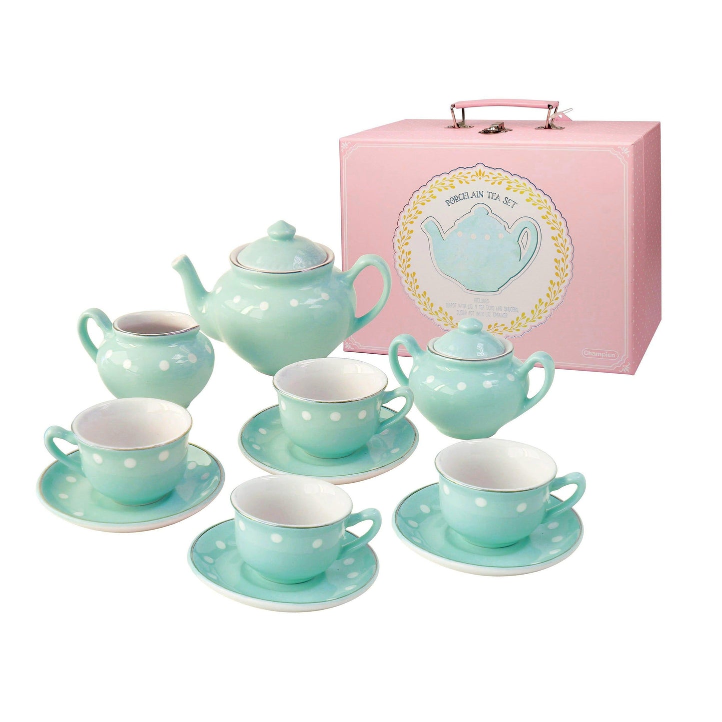 Mint Porcelain Tea Set