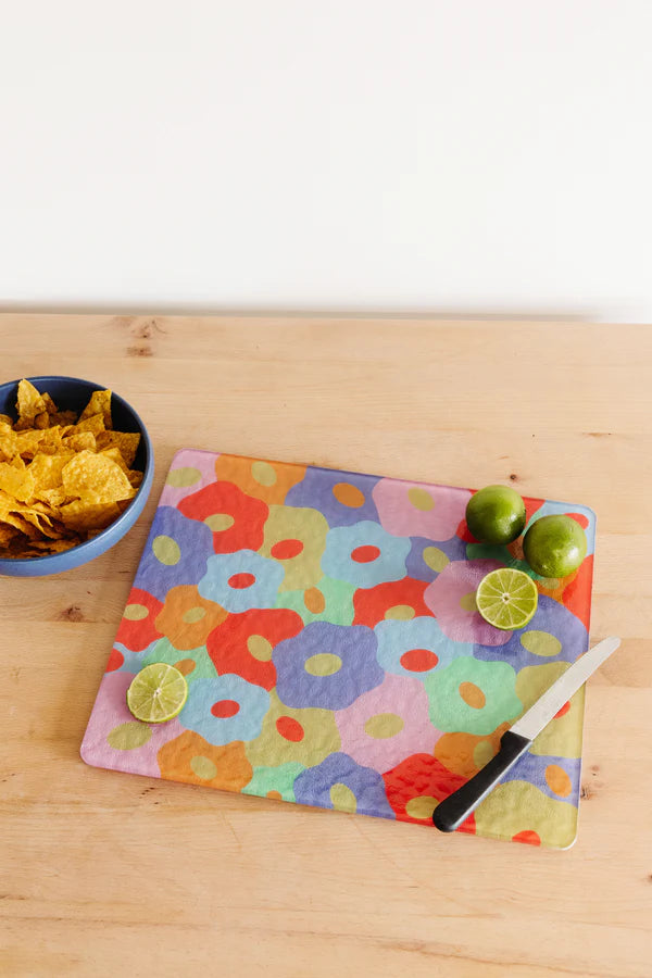 Grande Floral Cutting Board