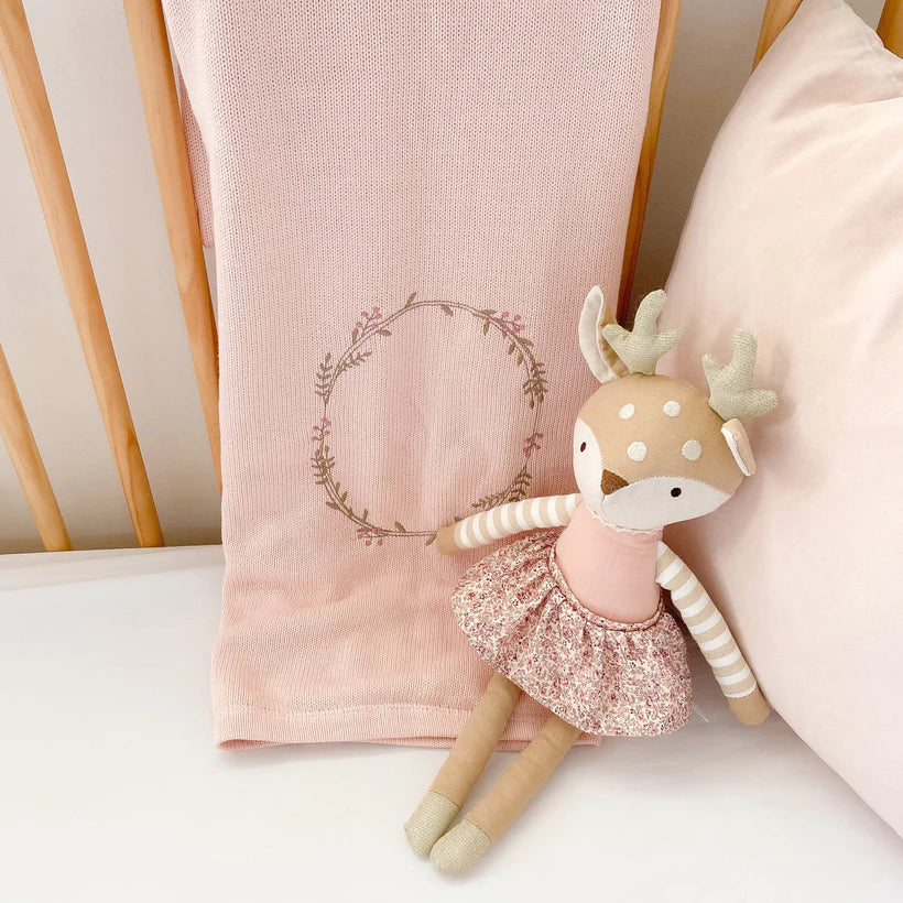 Wreath Double Sided Blanket