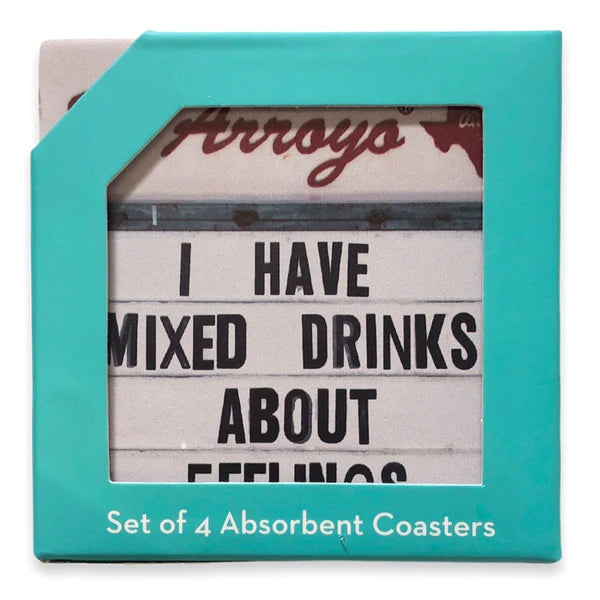 Mixed Drinks Coaster Set