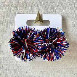 Pom Pom Earrings