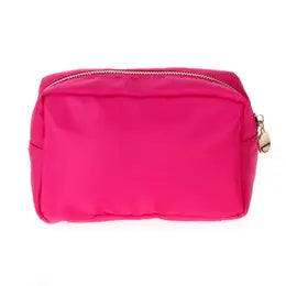 Nylon Round Cosmetic Bag