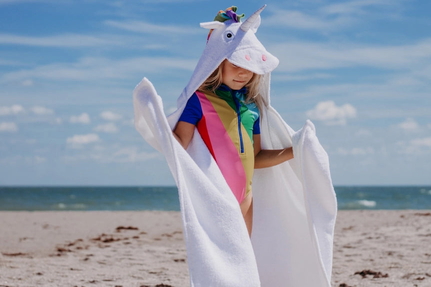 Unicorn Hooded Towel