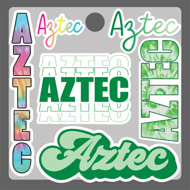 Aztec Camp Sticker Sheet