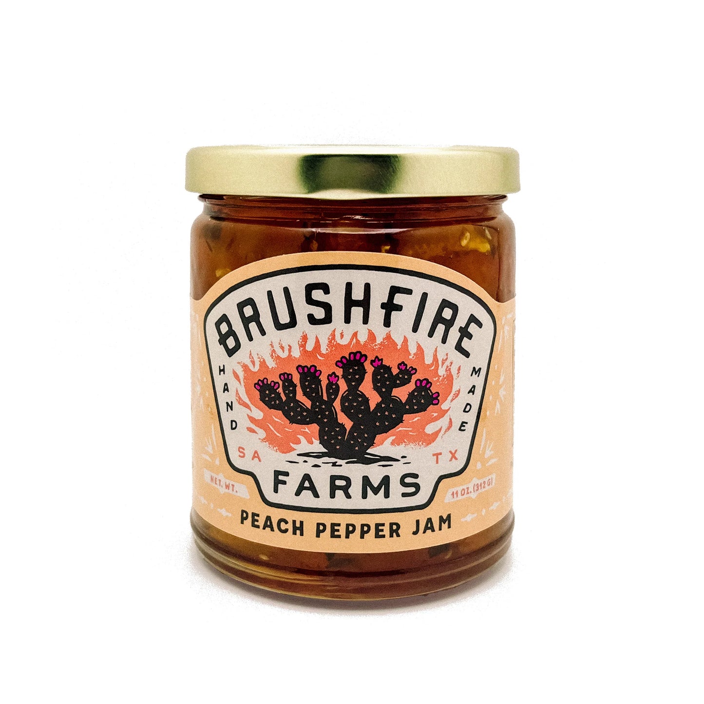 Hill Country Heat Peach Aji Lemon Jam