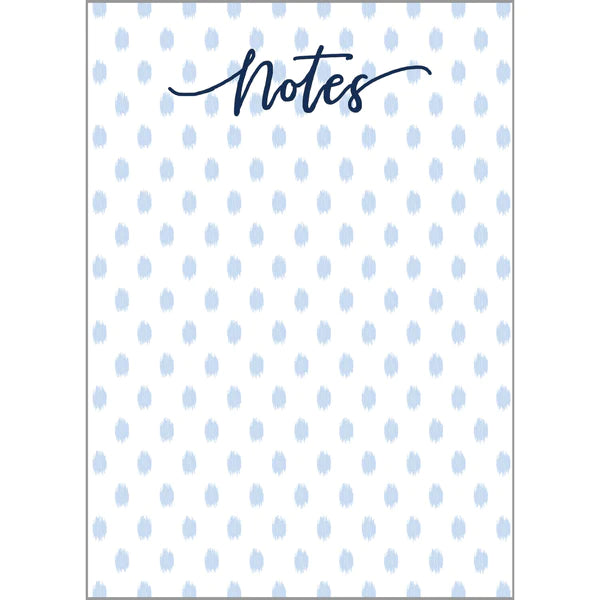 Ikat Dots Notepad 5x7