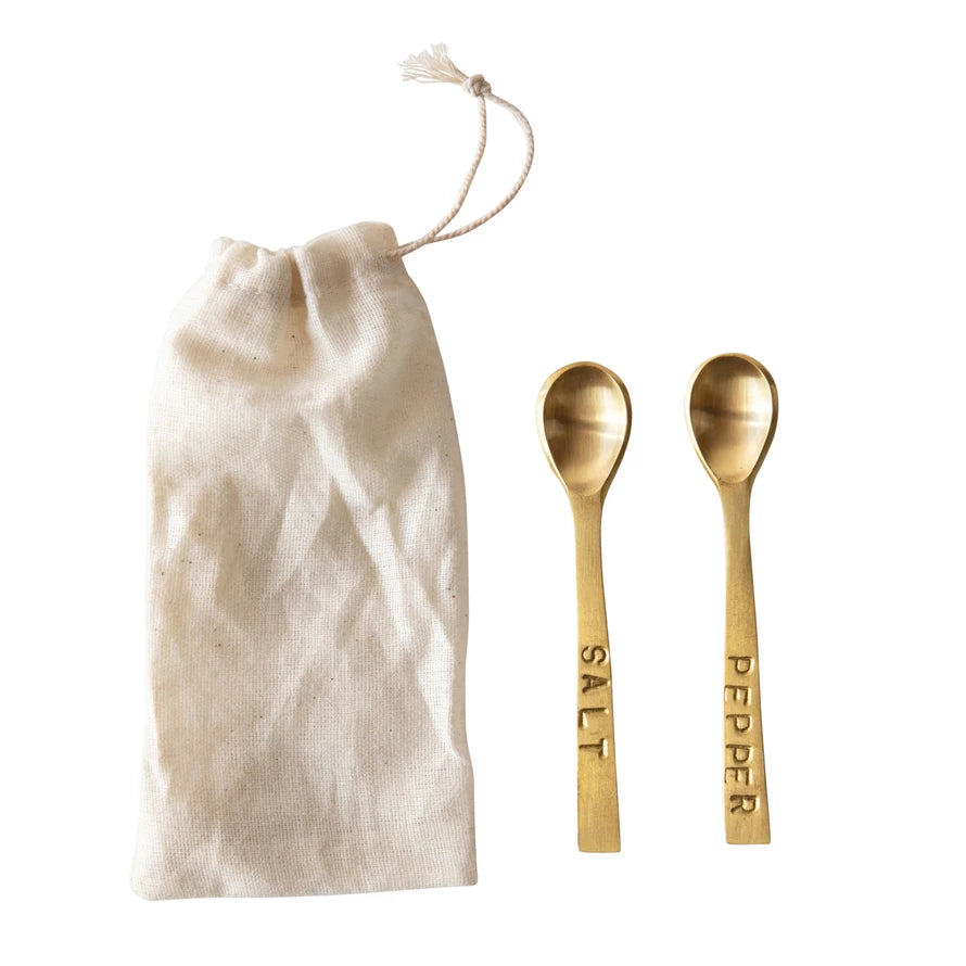 Salt and Pepper Spoons