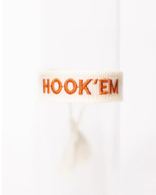 Hook 'em Tassel Bracelet