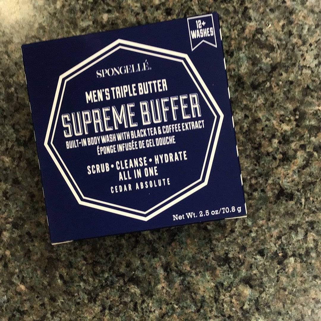 Spongelle petite men’s body buffer