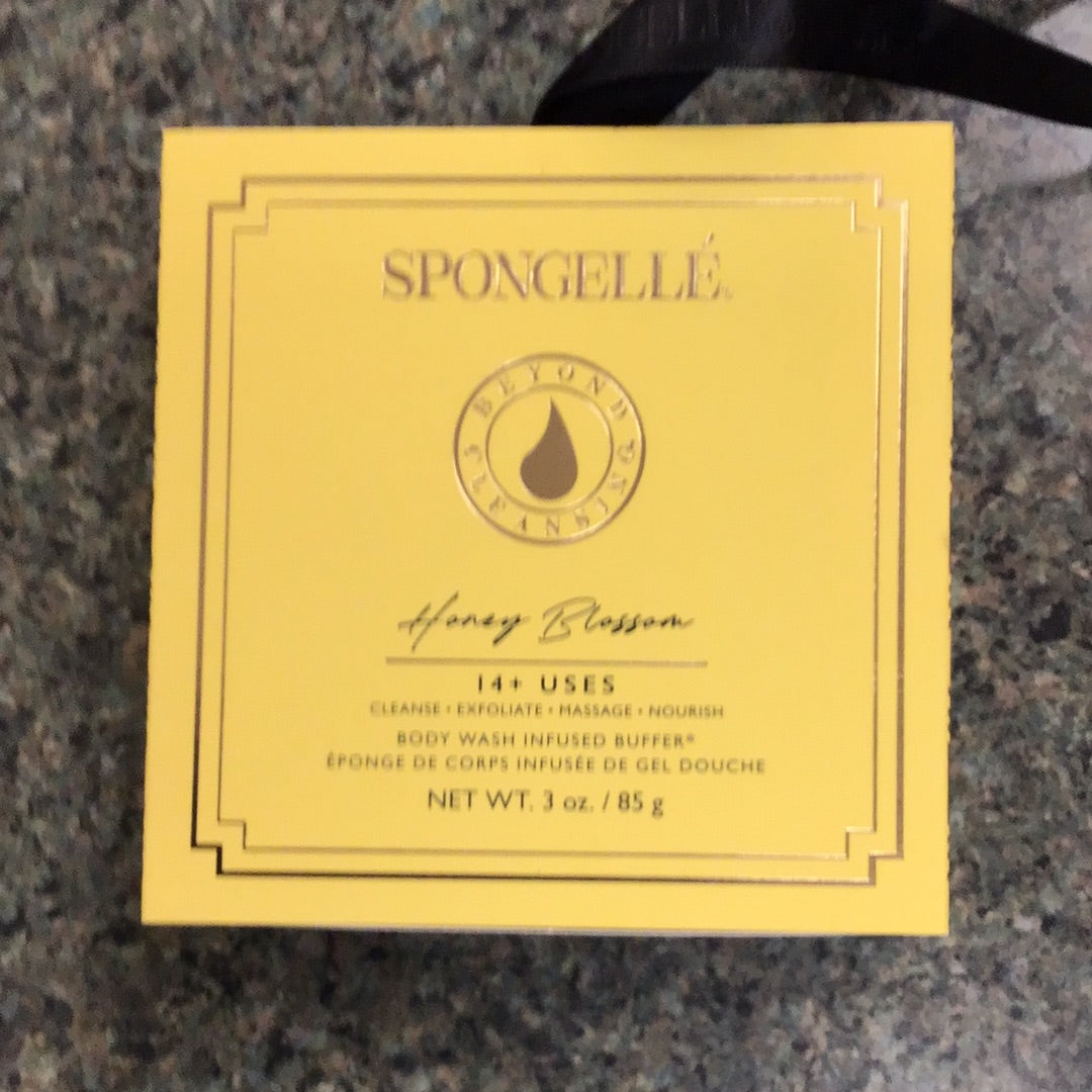 Spongelle Honey Blossom body buffer