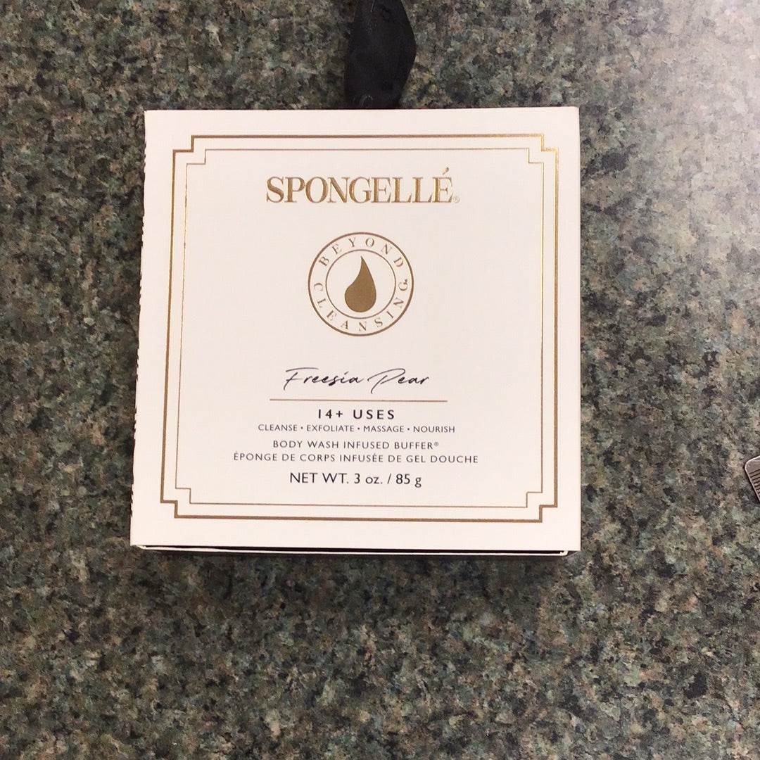 Spongelle freesia pear body buffer
