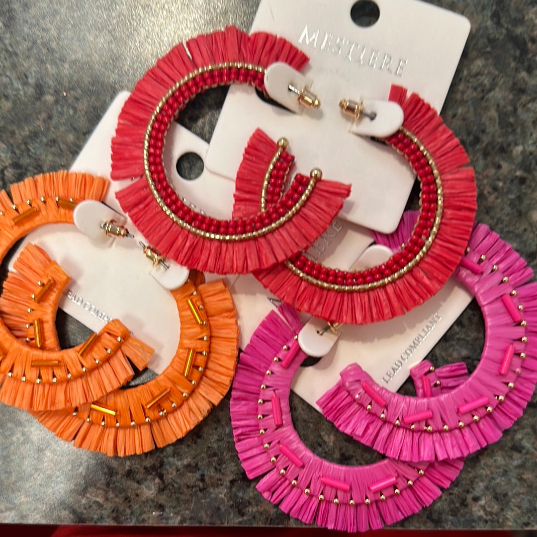 Fan Earrings