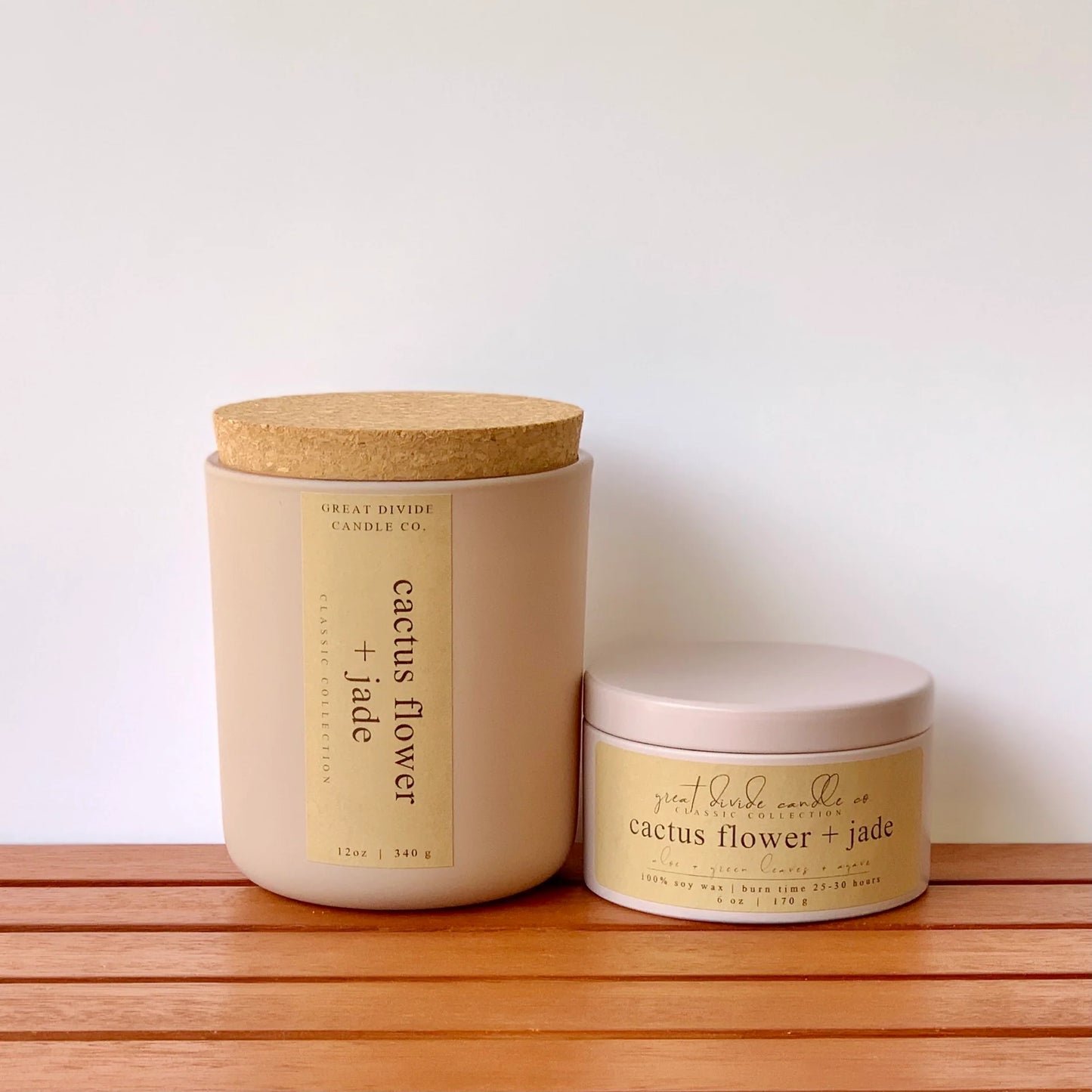 Cactus Flower + Jade Candle 12oz