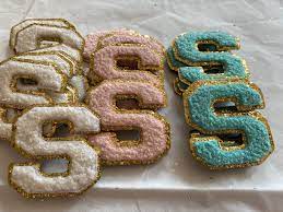 Adhesive Chenille Letters