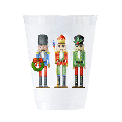 Nutcracker Shatterproof Cups, Set of 8