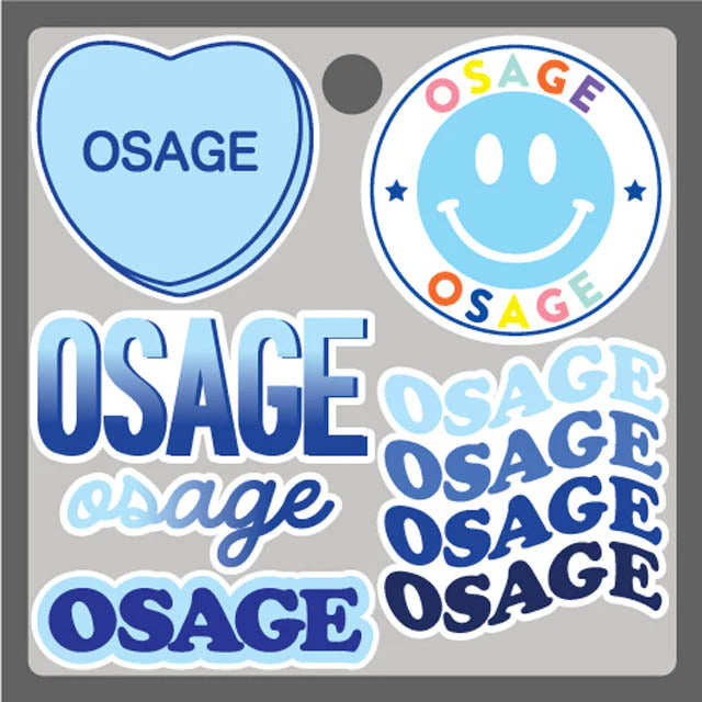 Osage Camp Stickers