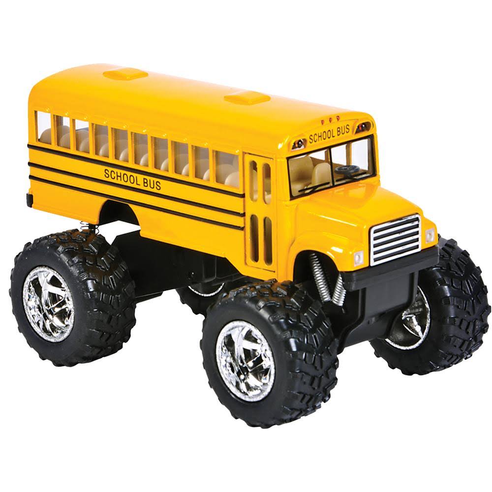 Monster School Bus Big Wheels
