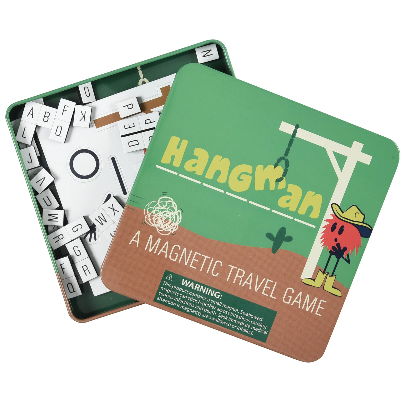 Magnetic Hangman Travel Game