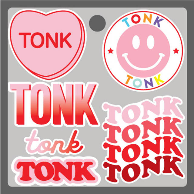 Tonk Camp Stickers