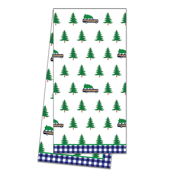 Woodie Station Wagon Tea Towel