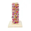 Happy Face Stretchy Rainbow Bracelet