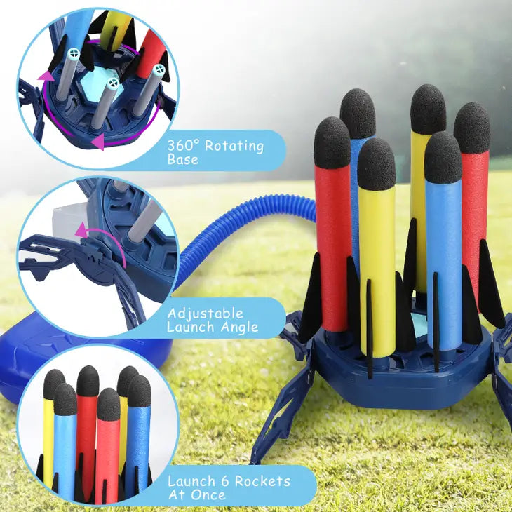 Rocket Launcher w Foam Rockets