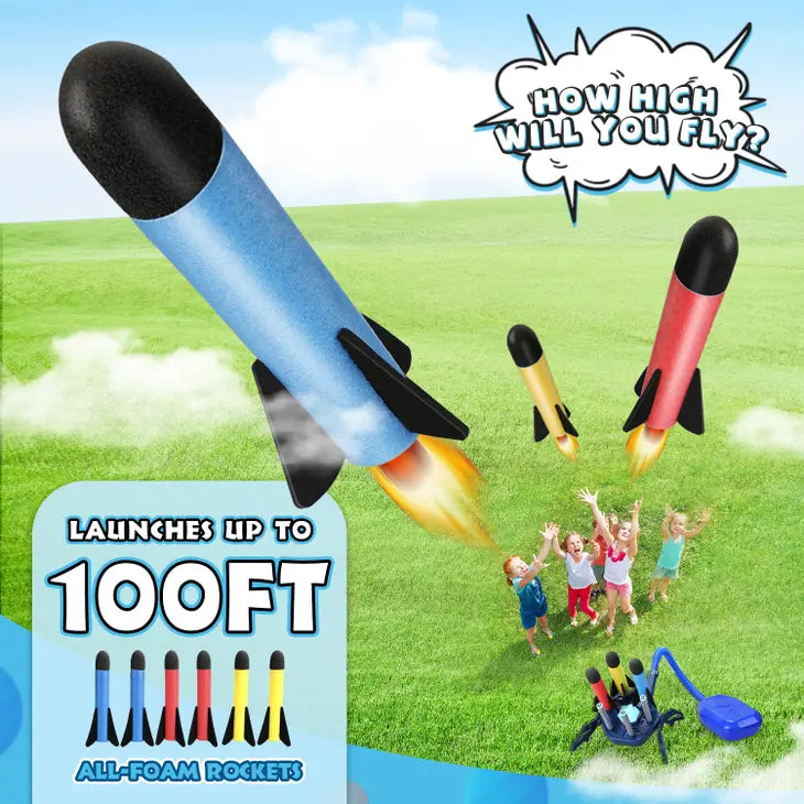 Rocket Launcher w Foam Rockets