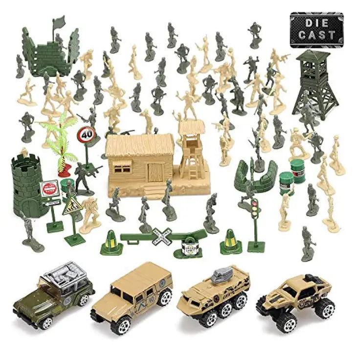 Army Men Plastic Toy Set