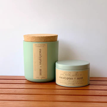 Eucalyptus + Mint 6oz Candle