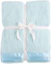 Mud Pie Blue Plush Blanket