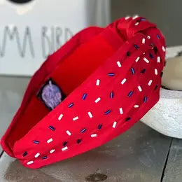Patriotic Confetti Headband