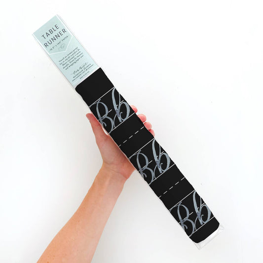 Back to School Chalkboard Table Runner