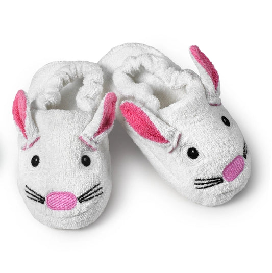 White Bunny Slippers