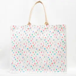 Confetti Canvas Tote