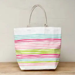 Barbados Stripe Coast Tote