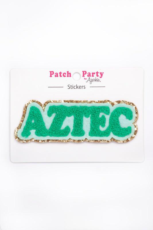 Aztec Chenille Sticker