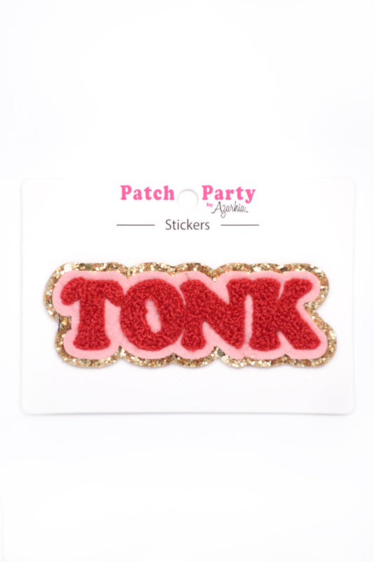 Tonk Chenille Sticker