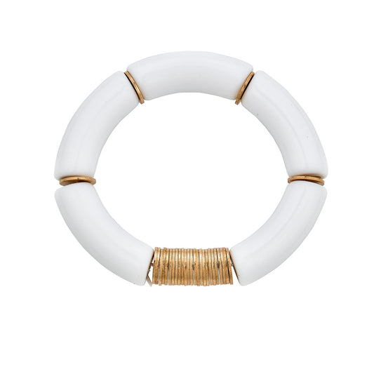 Acrylic Bamboo Stretch Bracelets